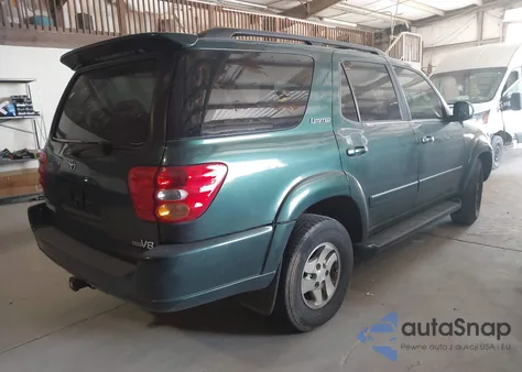 2001 Toyota Sequoia Limited V8 from USA, damaged, VIN 5TDZT38A11S023105